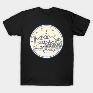 Lake and Canoe T-Shirt